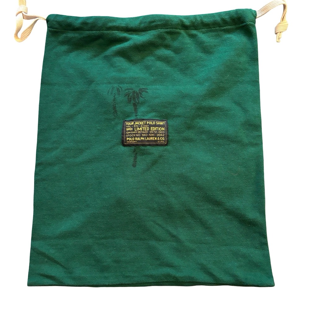 Polo Ralph Lauren Hawaii Tour Jacket Polo Shirt Tiger Embroidered Black Green L - Picture 4 of 12